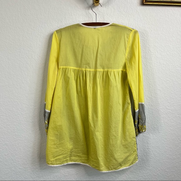 KAS New York Embroidered Beaded Pocket Tunic - Picture 7 of 10